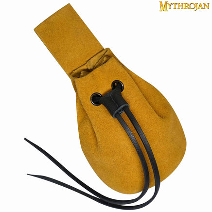 Yellow Tudor leather bag