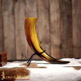 Yellow drinking horn