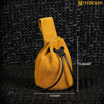 Yellow medieval bag