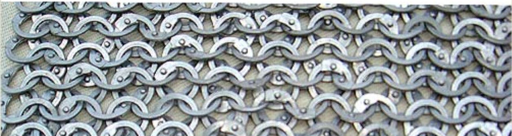 Loose Aluminium Chainmail Rings 10mm 16g Flat Ring. Includes Round Rivets