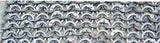 aluminium flat chainmail rings with round rivets avilable loose for bulk buy