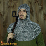 aluminium medieval coif