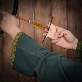 archery finger tab protection