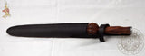 ballock Dagger Knife renaissance  costume and clothing with scabbard