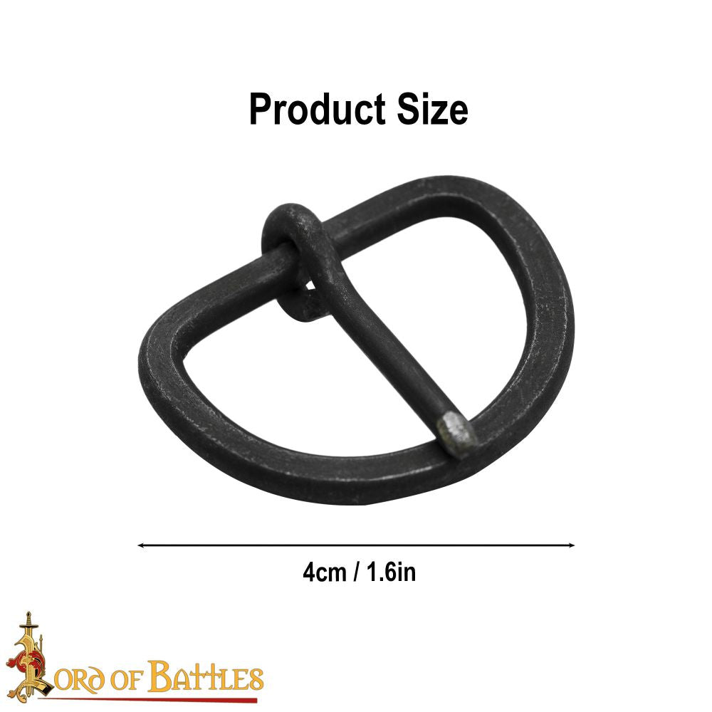 Forged D Shape Buckle - 30mm Strap Width