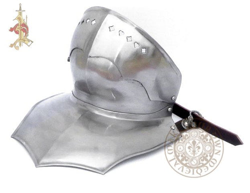 Bevor Armour with Adjustable Face (15th century)| Make Your Own Medieval