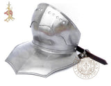bevor without back for 15th century reenactment  armour