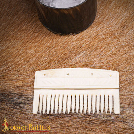 bone reproduction Anglo saxon  hair comb for reenactment