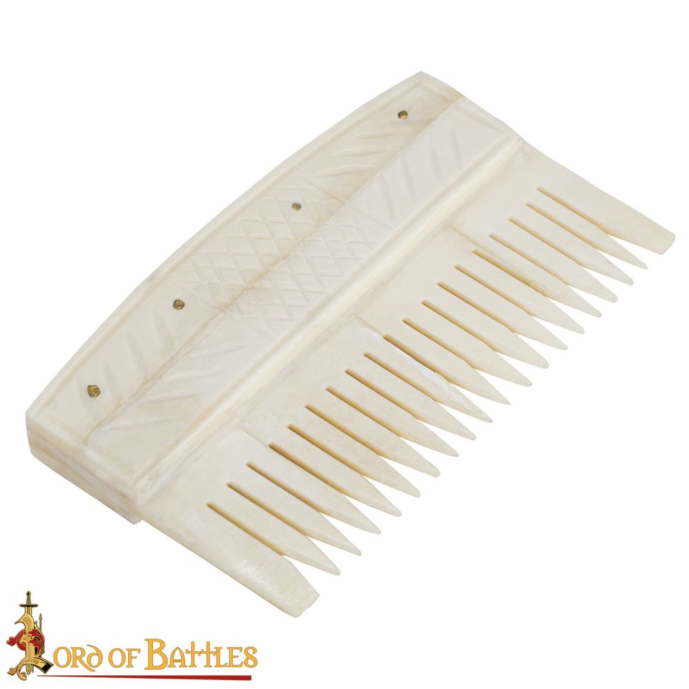 bone viking hair comb reproduction