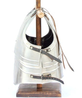 LARP Cuirass with Back Plate - Fantasy Armour (Polished or Blackened finish)