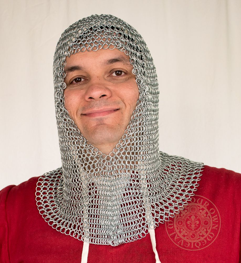 Coif Chainmail Butted 9mm 16g Rings