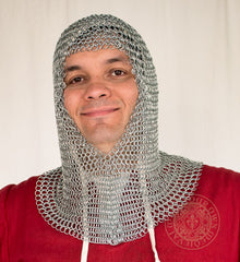 chain mail coif viking and crusader armour SNC1401ZP