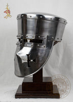 crusader helmet Medieval combat armour