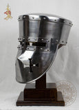 crusader helmet Medieval combat armour
