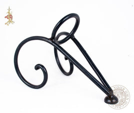 drinking horn stand for Viking themed wedding