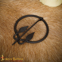 forged cloak clasp for elf costume