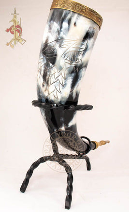 game of thrones house stark drinking horn
