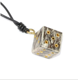gamers D6 dice pendant gift