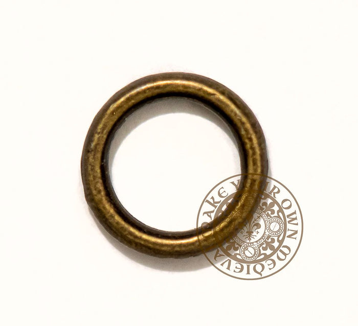Solid Lacing Ring Antiqued - Set of 20| Make Your Own Medieval