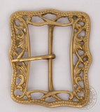 large pirate or Scottish kilt belt buckle