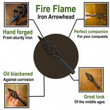 make your own fire arrows