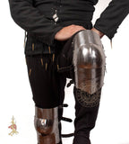 medieval Knee Plate Armour