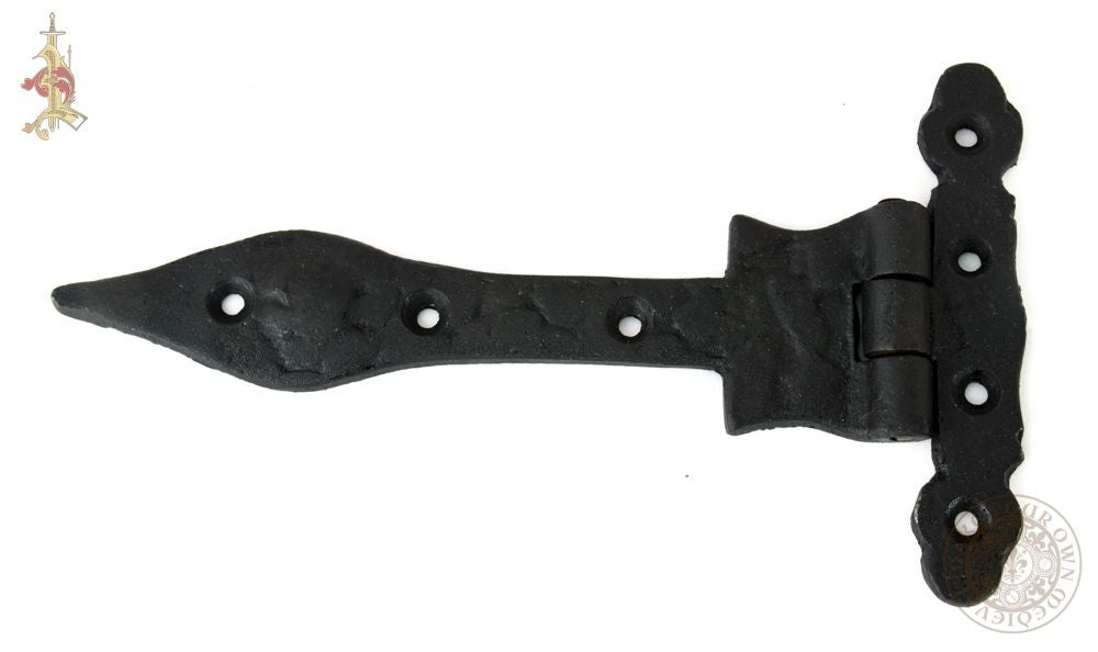medieval hinge blacksmith hand forged for darkages furniture and doors