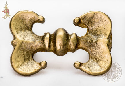 medieval reenactment reproduction belt mount made from 100% brass