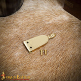middle ages strap end for belt