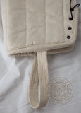 padded leggings armour gambeson for historical reenactment
