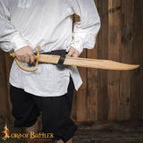 pirate sword made from wood