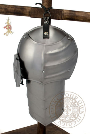 LARP Gothic plate armour pauldrons medieval armour Australia