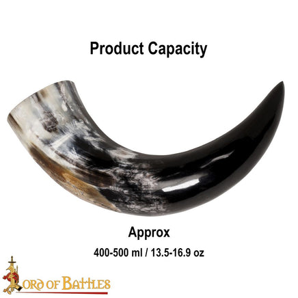 rampant wolf drinking horn available in Australia