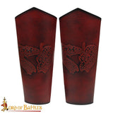 red dragon leather Bracers