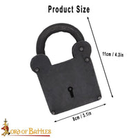 renaissance reproduction Functional Padlock