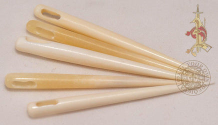 small bone sewing Viking nalbinding needle