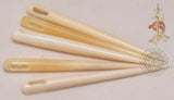 small bone sewing Viking nalbinding needle