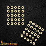 solid brass washers - heavy thickness