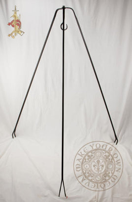 tripod stand for Viking reenactment cooking and camp gear