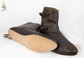 viking toggle reproduction boots for historical reenactment