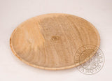 wooden plate for Viking reenactment and weddings
