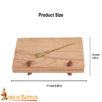 Wax Tablet with Brass Stylus